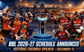 BBL 2026-27 Begins in India! Full Schedule, Dates, Venues & Key Matches