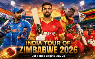 Zimbabwe Name 15-Member Squad for India T20I Series; Sikandar Raza to Captain, Tafadzwa Tsiga Receives Maiden Call-Up