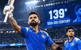 ICC ODI Rankings: Virat Kohli Rises to No. 2 After West Indies Masterclass