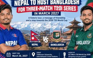 Nepal vs Bangladesh T20I Series 2027: Schedule, Date, Venue and Latest Updates