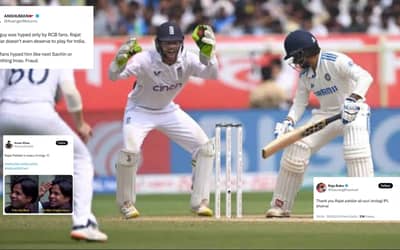 IND vs ENG: ?RCB lovers hyped him like next Sachin? Fans slam Rajat Patidar as he bags duck in Ranchi