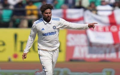 IND vs ENG Live: Kuldeep Yadav made a unique record in cricket history, took five wickets in the fifth test against England