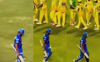 Watch: ?Shattered? Rohit Sharma walks off dejectedly after his ton goes in vain against CSK