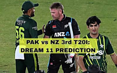 PAK vs NZ 3rd T20I: Dream11 Prediction, Playing11, Head-to-Head Records and Rawalpindi Pitch Report