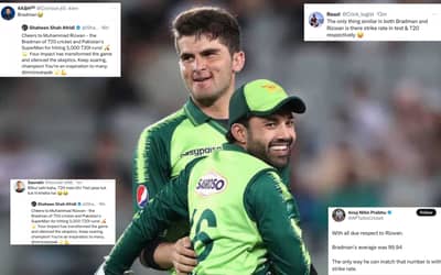 PAK vs NZ: ?Joke of the year? Fans troll Shaheen Afridi as he calls Mohammad Rizwan Bradman of T20 cricket