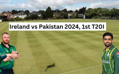 PAK vs IRE 1st T20I Weather Forecast And Pitch Report Of Dublin | Pakistan vs Ireland 1st T20I Rain Prediction