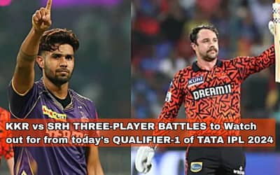 KKR vs SRH THREE-PLAYER BATTLES to Watch out for from today's QUALIFIER-1 of TATA IPL 2024