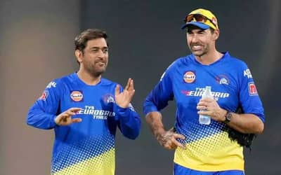 BCCI ask for MS Dhoni's help in persuading CSK's Stephen Fleming to be India's Next Head Coach after Rahul Dravid