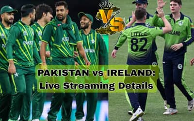 PAK vs IRE Live Streaming Details: Where to watch the Pakistan vs Ireland series in India?