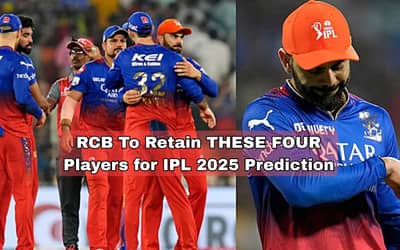 RCB To Retain THESE FOUR Players for IPL 2025 Prediction | Royal Challengers Bengaluru Retention List For Indian Premier League 2025