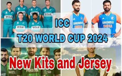 T20 World Cup 2024: All Team New Jersey for ICC T20 World Cup 2024