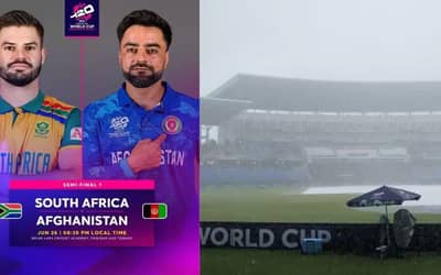 Explained: What will happen if SA vs AFG semi-final 1 gets washed out? What's the rule for rain in a semi-final