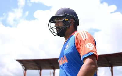 Rohit Sharma stands tall on his ?50s &amp; 100s don't matter to me? statement as he achieves a historic feat in ICC knockouts