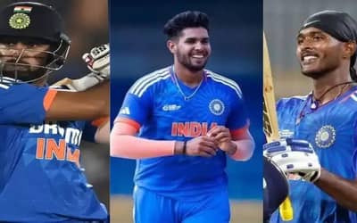 BCCI names two debutants to replace Dube, Arshdeep and Samson for first two Zimbabwe T20Is