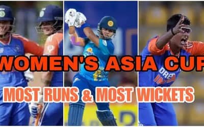 Women's Asia Cup 2024: Players with Most Runs and Most Wickets (27 July) So Far in Asia Cup 2024 | Player Ranking 1 ? 10