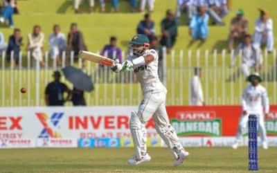 PAK vs BAN: Pakistan declare at 448-6 as Bangladeshi batters start on a cautious note