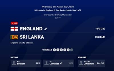 Sri Lanka vs England, 1st Test: Day 1 Full Match Review