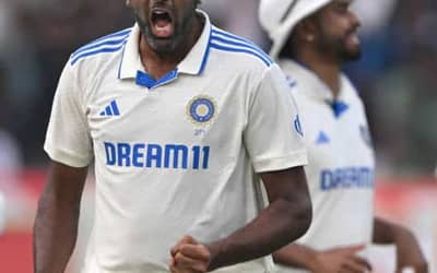 Ravi Ashwin surpasses Courtney Walsh and becomes the 8th-highest Wicket-Taker in Test Cricket