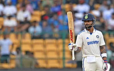Virat Kohli becomes the 4th Indian to score 9000 Test runs, slowest to do so till now