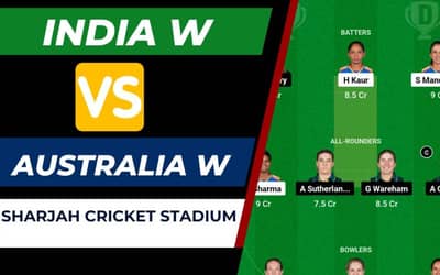 India Women vs Australia Women Dream11 Prediction, Strongest Dream11 Team, Sharjah Cricket Stadium Pitch Report and More!