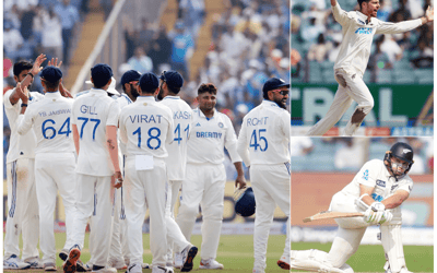 IND vs NZ: After Santner?s initial carnage on the Indian batting order, the Kiwis extend the lead beyond 300 despite Sundar?s maiden 10-wicket haul
