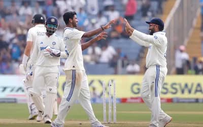 IND vs NZ: India ends Day 1 on a perfect note; Gautam Gambhir is a proud coach as Sundar picks a career-best 7 for 59 as he spins out Kiwis