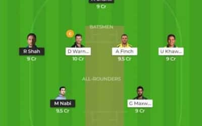 ICC Cricket World Cup 2019 Match 4: Afghanistan vs Australia Dream11 Team for Today Match