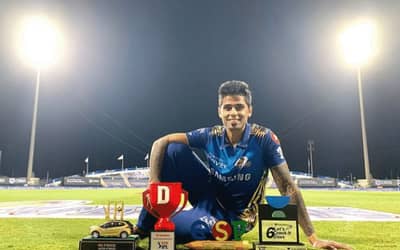 Surya Kumar Yadav to lead Mumbai in Syed Mushtaq Ali Trophy 2021