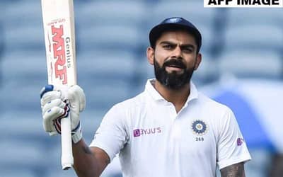 Indian skipper Virat Kohli slips down to 3rd place in the Latest ICC Test Batsmen Rankings