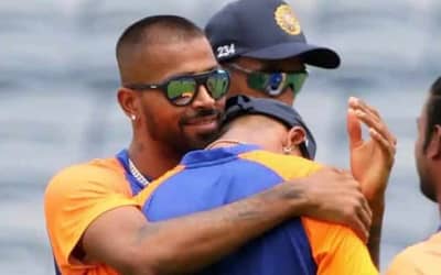 India vs England 1st ODI: Krunal Pandya gets emotional, receives his ODI cap from his brother Hardik Pandya