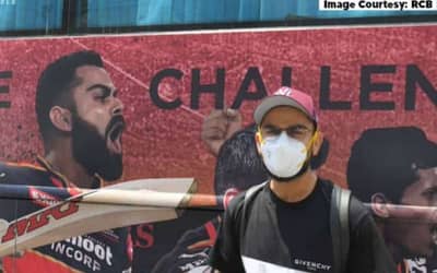 Vivo IPL 2021: RCB skipper Virat Kohli arrives in Chennai for the Vivo IPL 2021