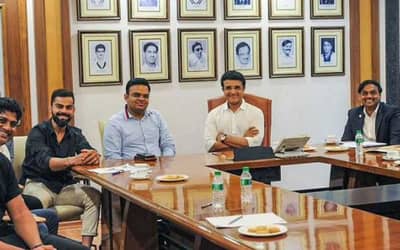 Virat Kohli and Sourav Ganguly and other BCCI officials discussed roadmap of the T20 World Cup 2021