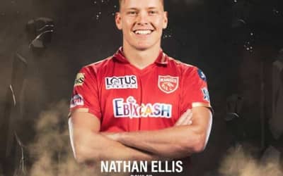 Vivo IPL 2021: Punjab Kings (PBKS) signed Nathan Ellis as Meredith and Richardson ruled out for Vivo IPL 2021