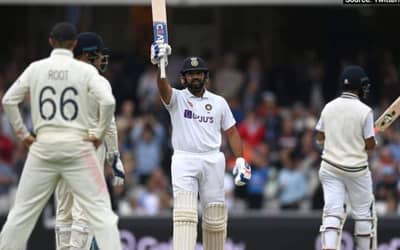 ENGvsIND: Rohit Sharma slams his first overseas hundred in 4th Test with a big six