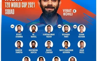 T20 World Cup 2021 All Team Squad