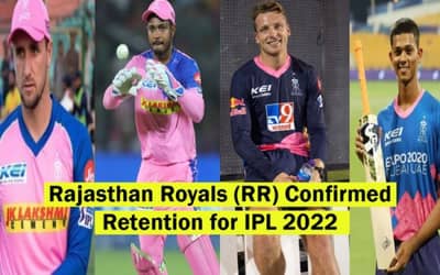 IPL 2022 Mega Auction: Rajasthan Royals (RR) Retained Players in IPL 2022 Confirmed