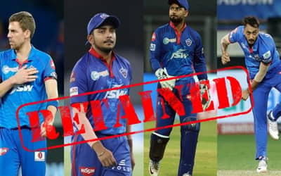 DC Full Players List in IPL 2022 - Retained, Released, Updated Squad after Mega Auction