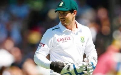 SAvsIND: Quinton de Kock unavailable for 2nd and 3rd test match against India