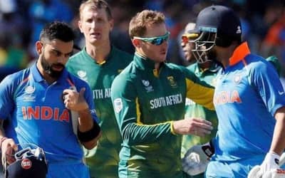 India and South Africa ODI Squad announced for South Africa vs India ODI series
