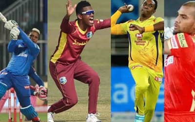 <strong>Top West Indian Players in the TATA IPL 2022 Mega Auction.</strong>