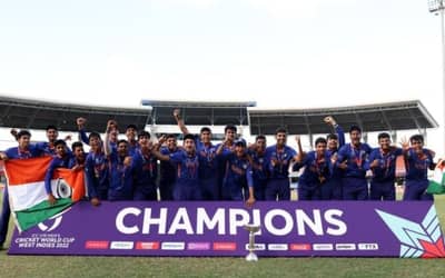 India beats England in ICC U19 World Cup Final to clinch its fifth title
