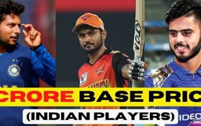 TATA IPL 2022: Top 5 Indian Players with Base Price of 1 Crore in Mega Auction