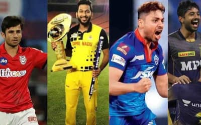 Uncapped Players: Top 5 Highest Paid in IPL 2022 Mega Auction.&nbsp;