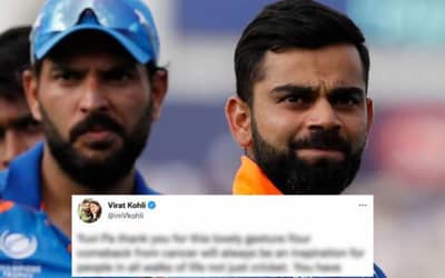 Virat Kohli responds to Yuvraj Singh?s heartfelt emotional letter for him