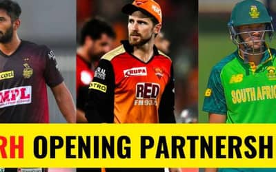 IPL 2022: Top 3 Possible Opening Partnerships for Sunrisers Hyderabad