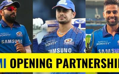 IPL 2022: Top 3 Possible Opening Partnerships for Mumbai Indians