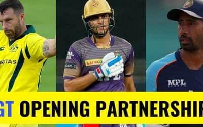 IPL 2022: Top 3 Possible Opening Partnerships for Gujarat Titans