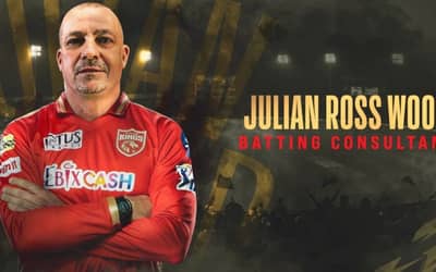 Punjab Kings appoint Julian Wood as their batting consultant for IPL 2022