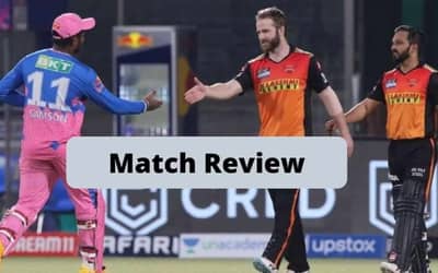IPL 2022: Sunrisers Hyderabad VS Rajasthan Royals, Match Review, Scores, Results.&nbsp;