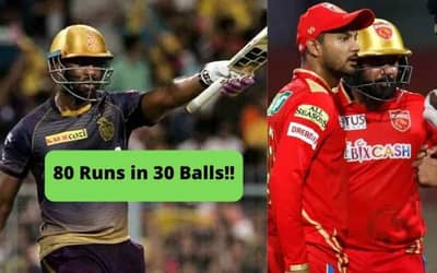 IPL 2022: KKR Beat PBKS by 6 Wickets. Dre Russ Plays a Dream Innings.